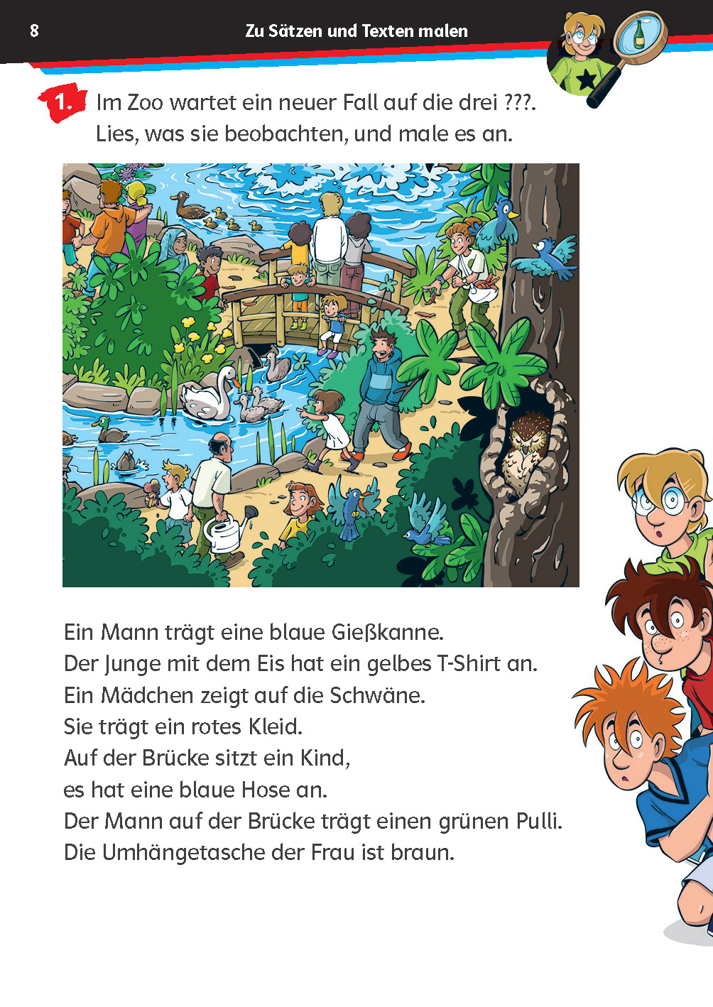 Die drei ??? Kids: Mein Übungsheft Deutsch 2. Klasse - Flüssig lesen