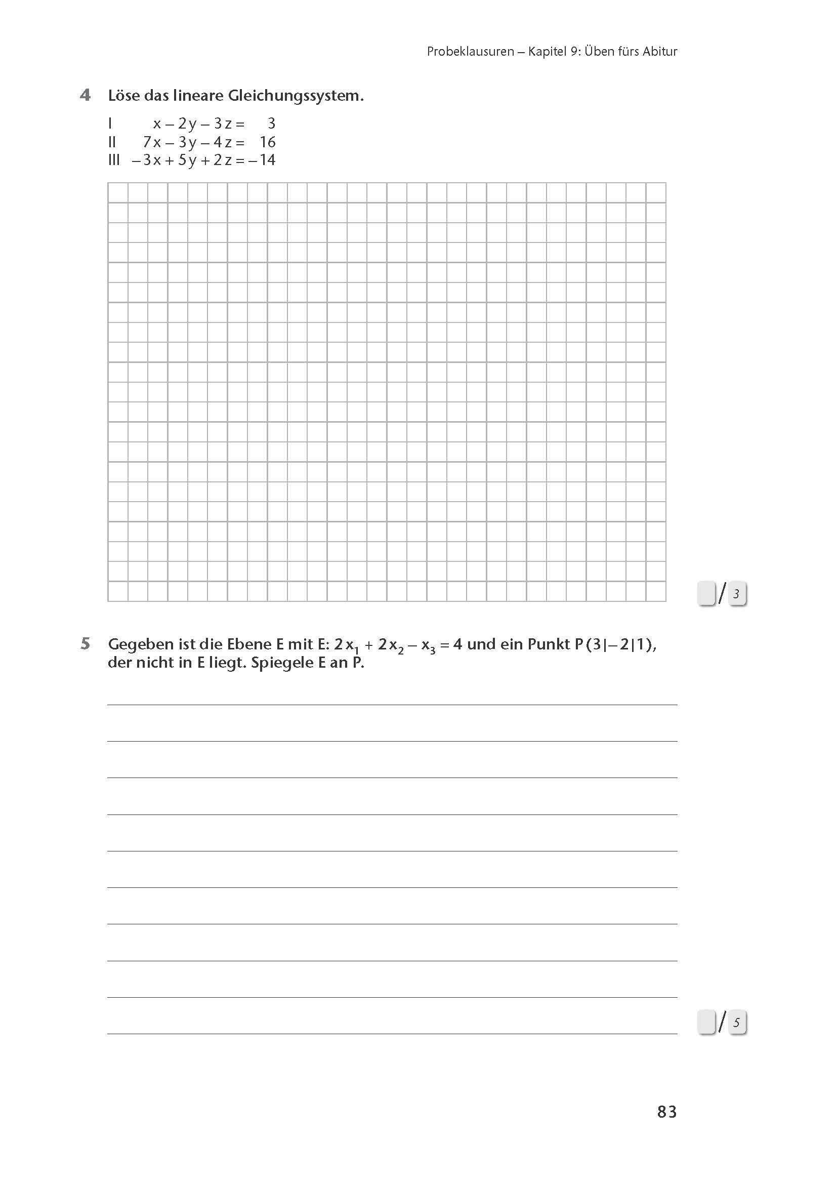 Fit in Klausur und Abitur – Mathematik 11.-12./13. Klasse