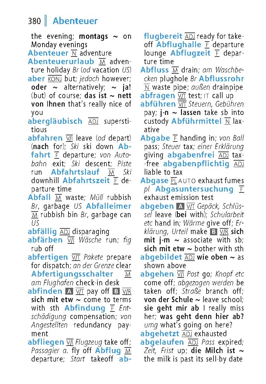 Langenscheidt Universal-Wörterbuch Englisch