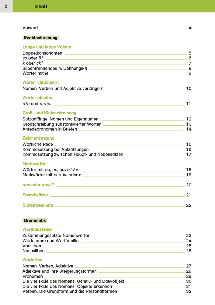 Klett Sicher ins Gymnasium 15-Minuten-Kurztests Deutsch 4. Klasse