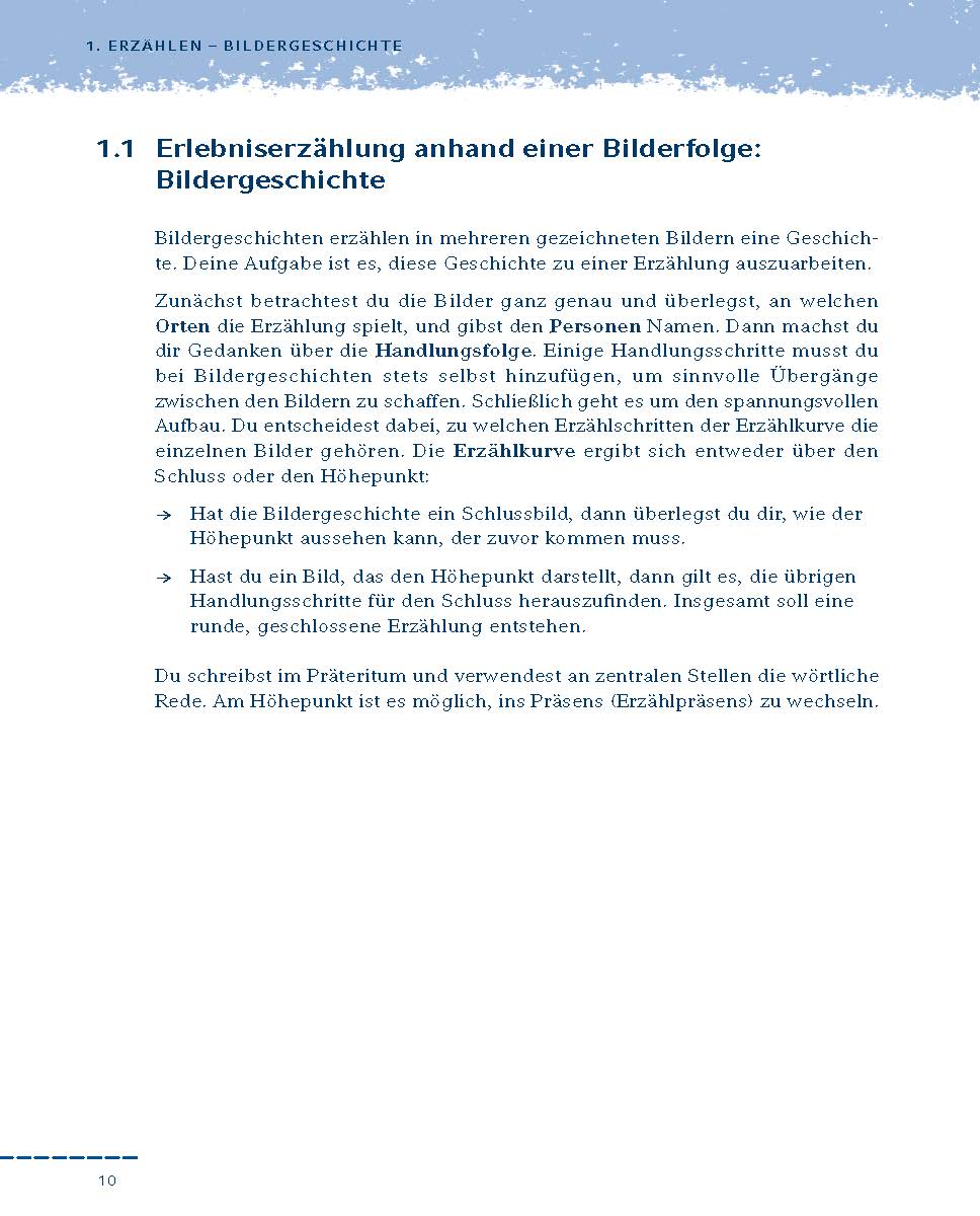 Musteraufsätze - Deutsch 5./6. Klasse