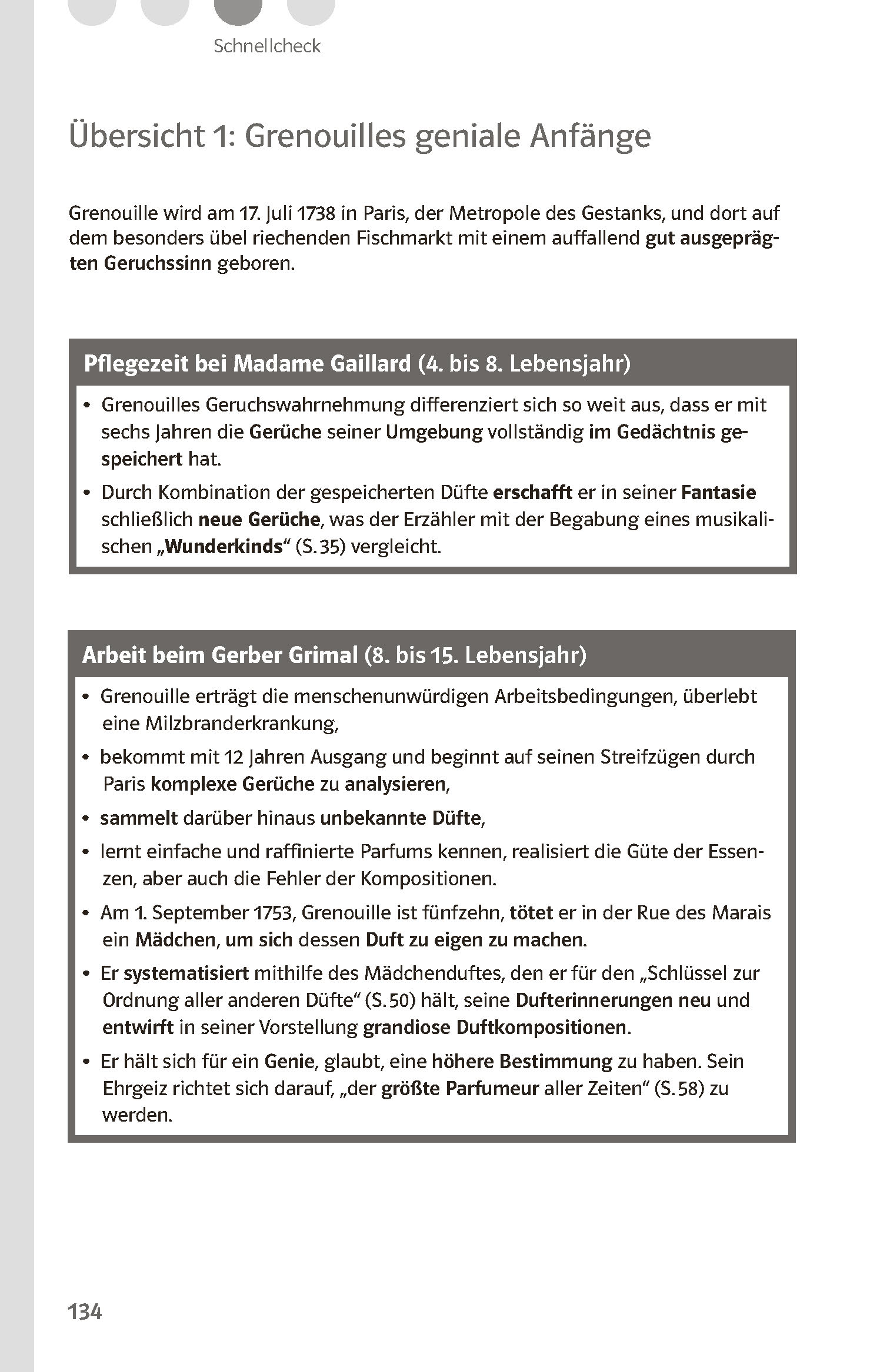 Klett Lektürehilfen Patrick Süskind, Das Parfum