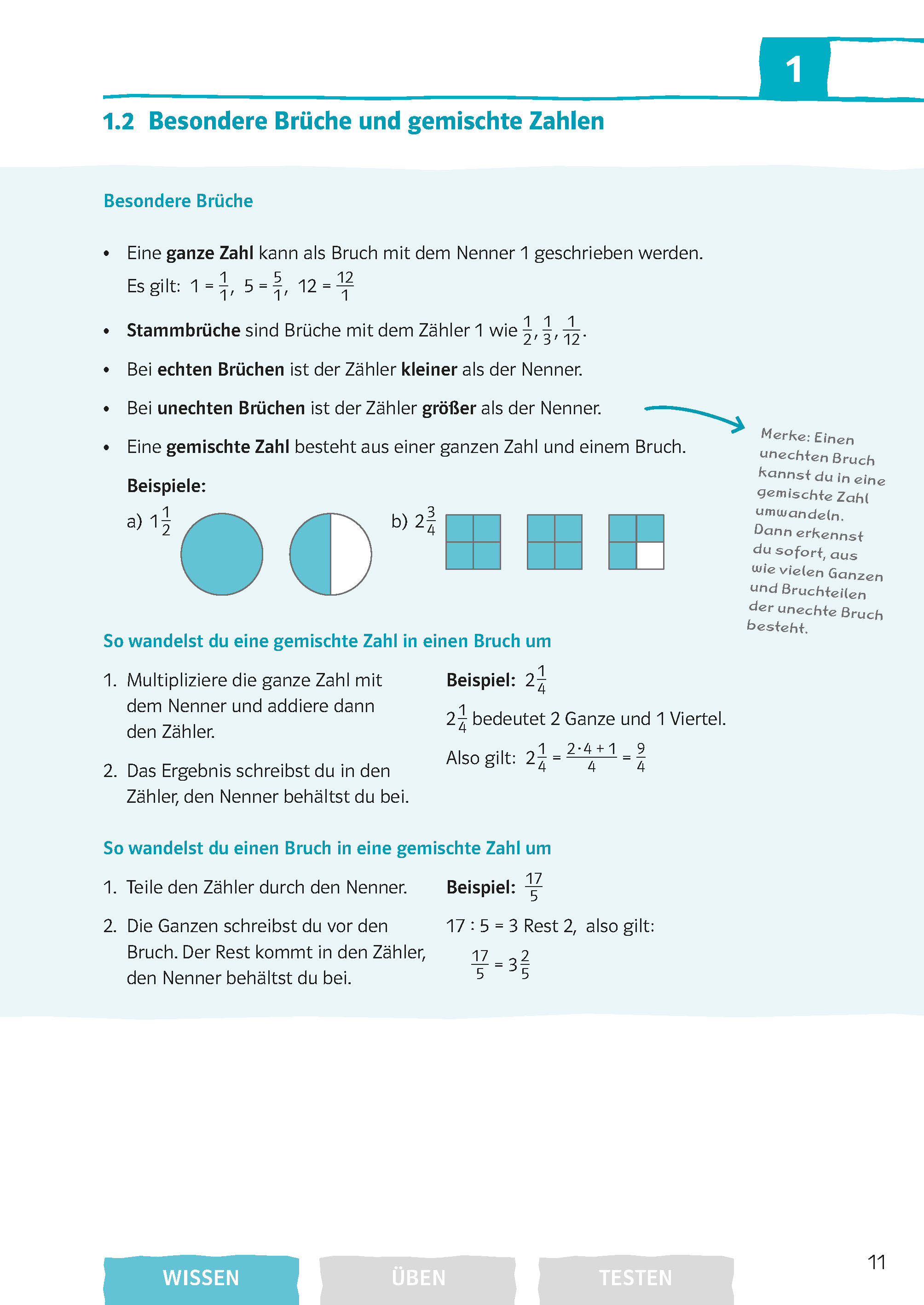 Klett Bruchrechnung im Griff Mathematik 5.-8. Klasse Klett Bruchrechnung im Griff Mathematik 5.-8. Klasse
