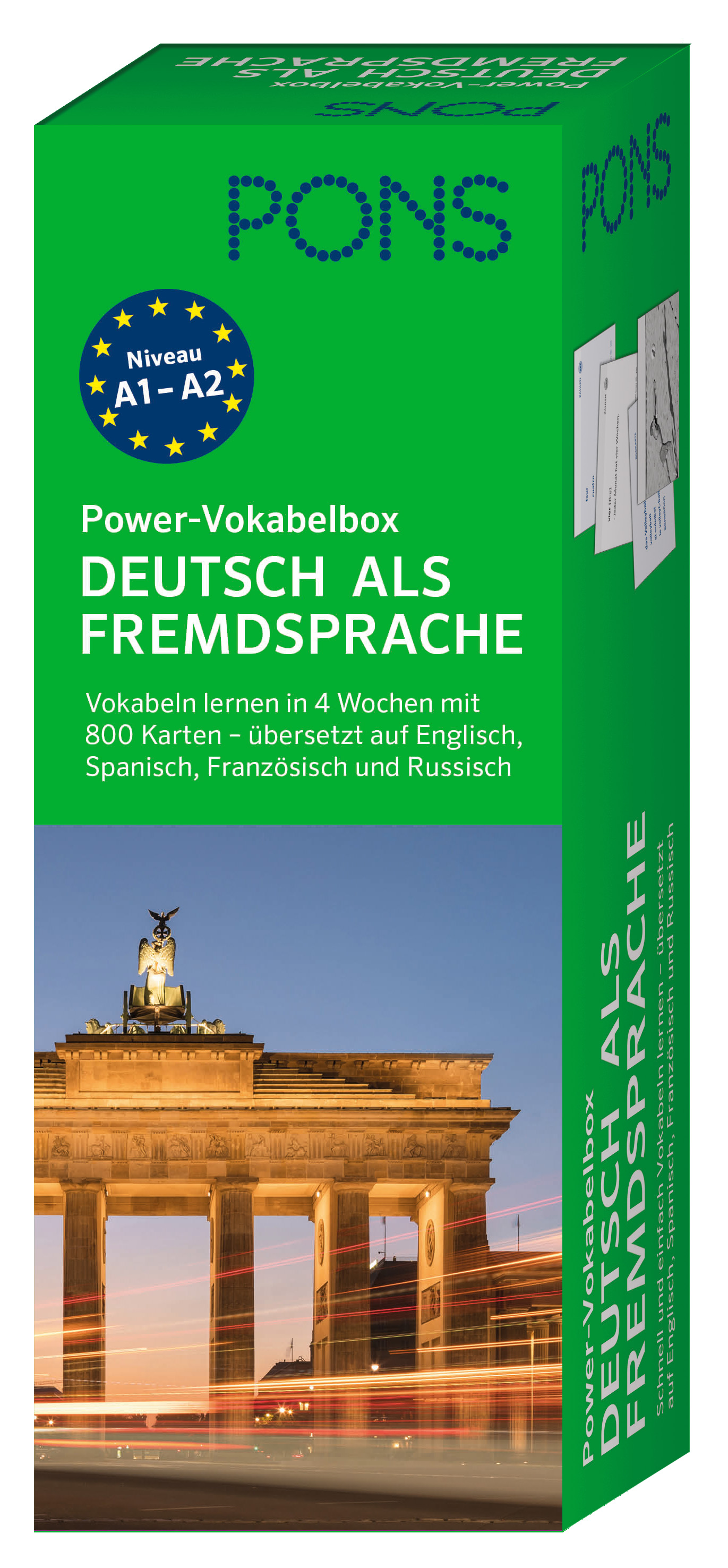PONS Power-Vokabelbox Deutsch als Fremdsprache PONS Power-Vokabelbox Deutsch als Fremdsprache