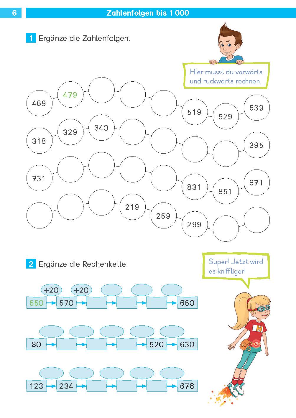 Klett Die Mathe-Helden: Kopfrechnen 4. Klasse