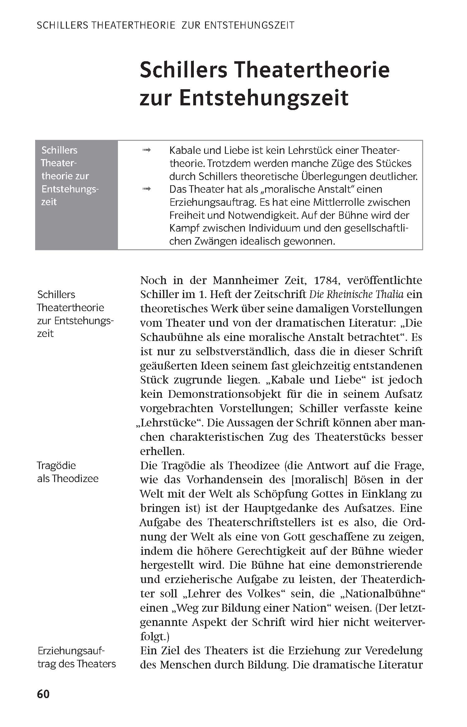 Klett Lektürehilfen Friedrich Schiller, Kabale und Liebe