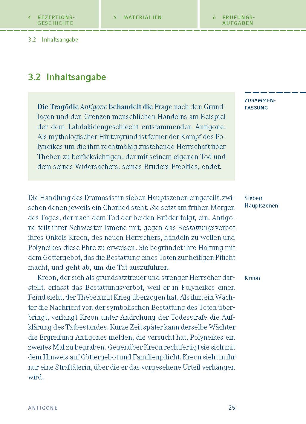Antigone von Sophokles