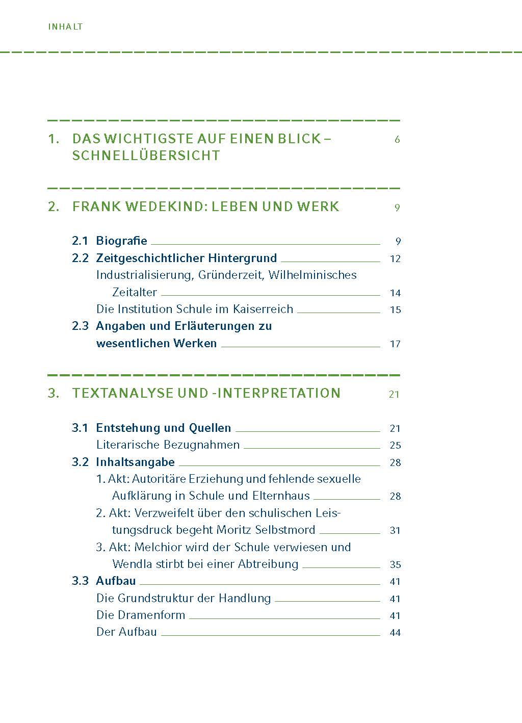 Frühlings Erwachen von Frank Wedekind