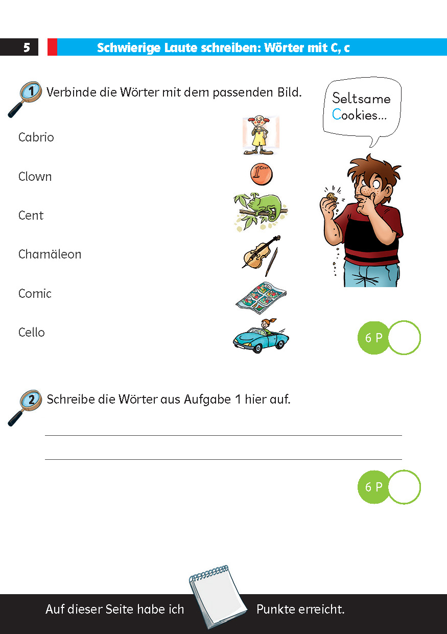 Die drei ??? Kids: Mein Deutschblock 2. Klasse