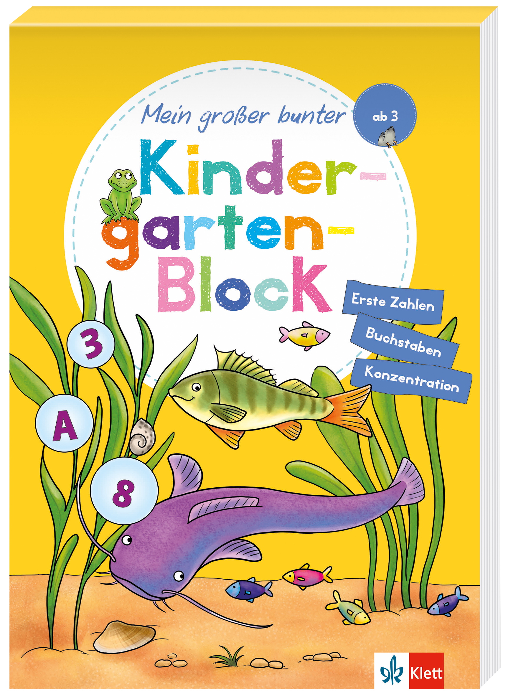 Klett Mein großer bunter Kindergarten-Block Klett Mein großer bunter Kindergarten-Block
