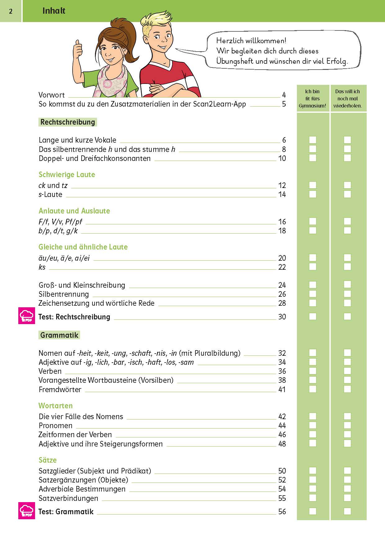 Klett Sicher ins Gymnasium Deutsch 4. Klasse
