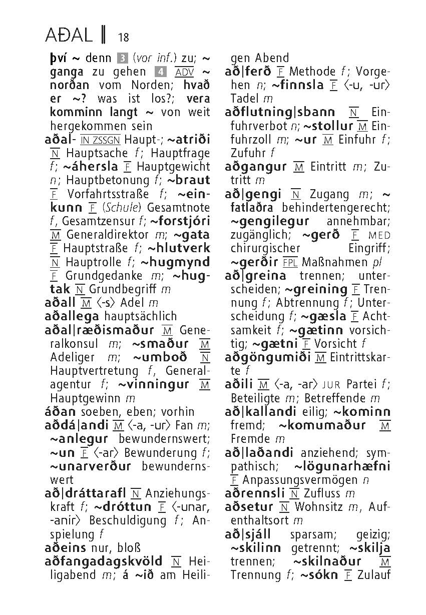 Langenscheidt Universal-Wörterbuch Isländisch
