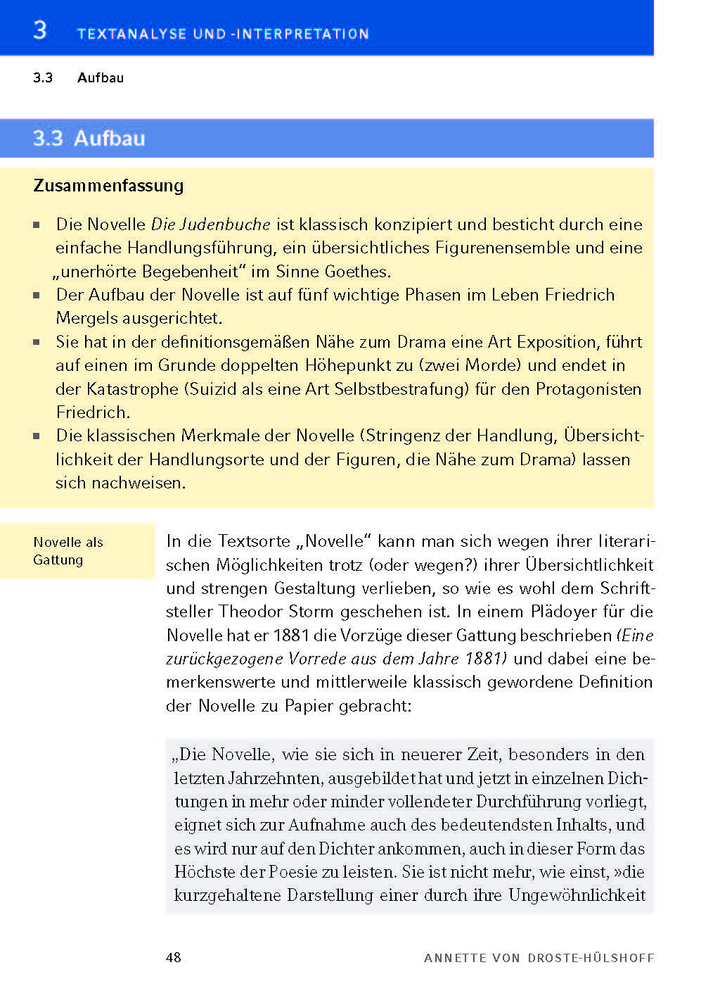 Die Judenbuche von Annette von Droste-Hülshoff