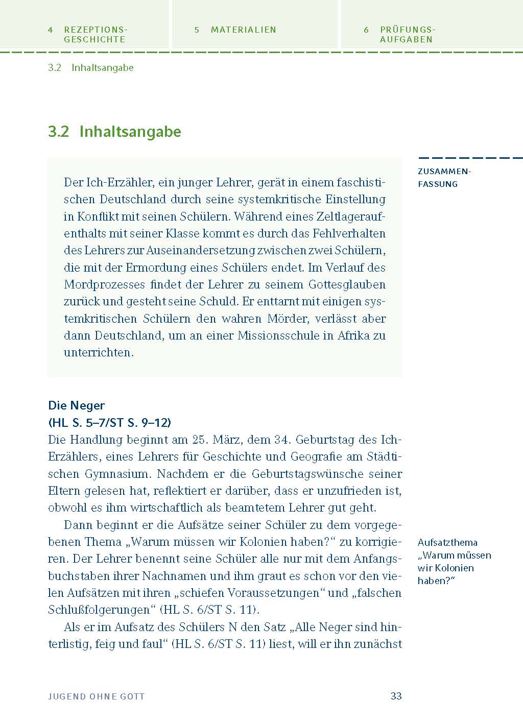 Jugend ohne Gott von Ödön von Horváth