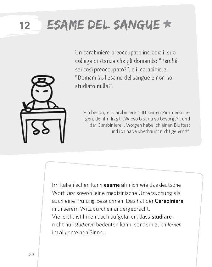 PONS 101 Witze Italienisch