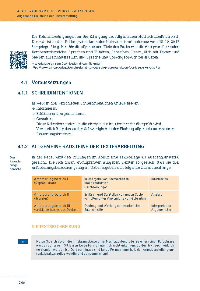 Mein Ziel: Abitur Deutsch