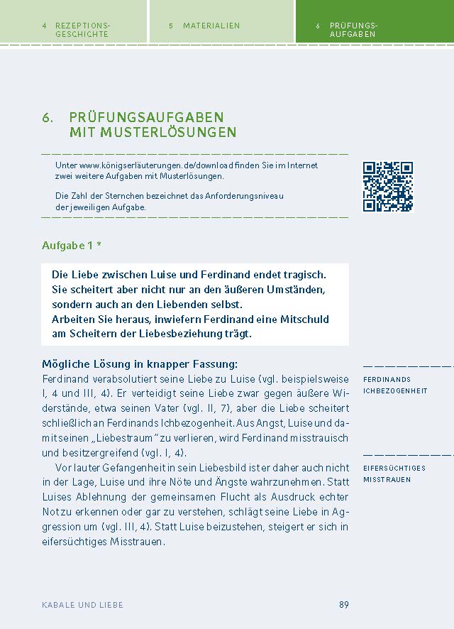 Kabale und Liebe von Friedrich Schiller