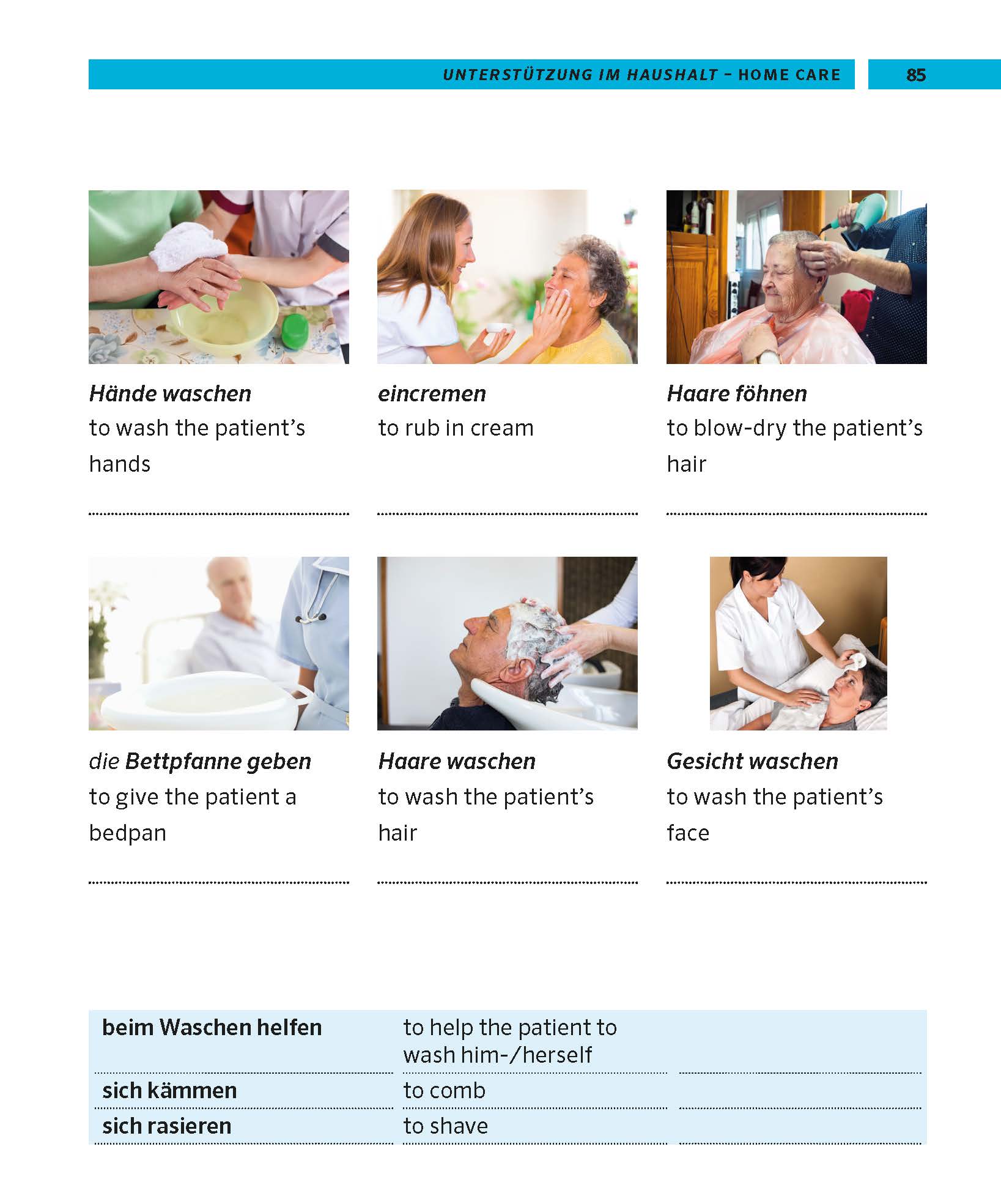 PONS Bildwörterbuch Deutsch für Pflegekräfte PONS Bildwörterbuch Deutsch für Pflegekräfte
