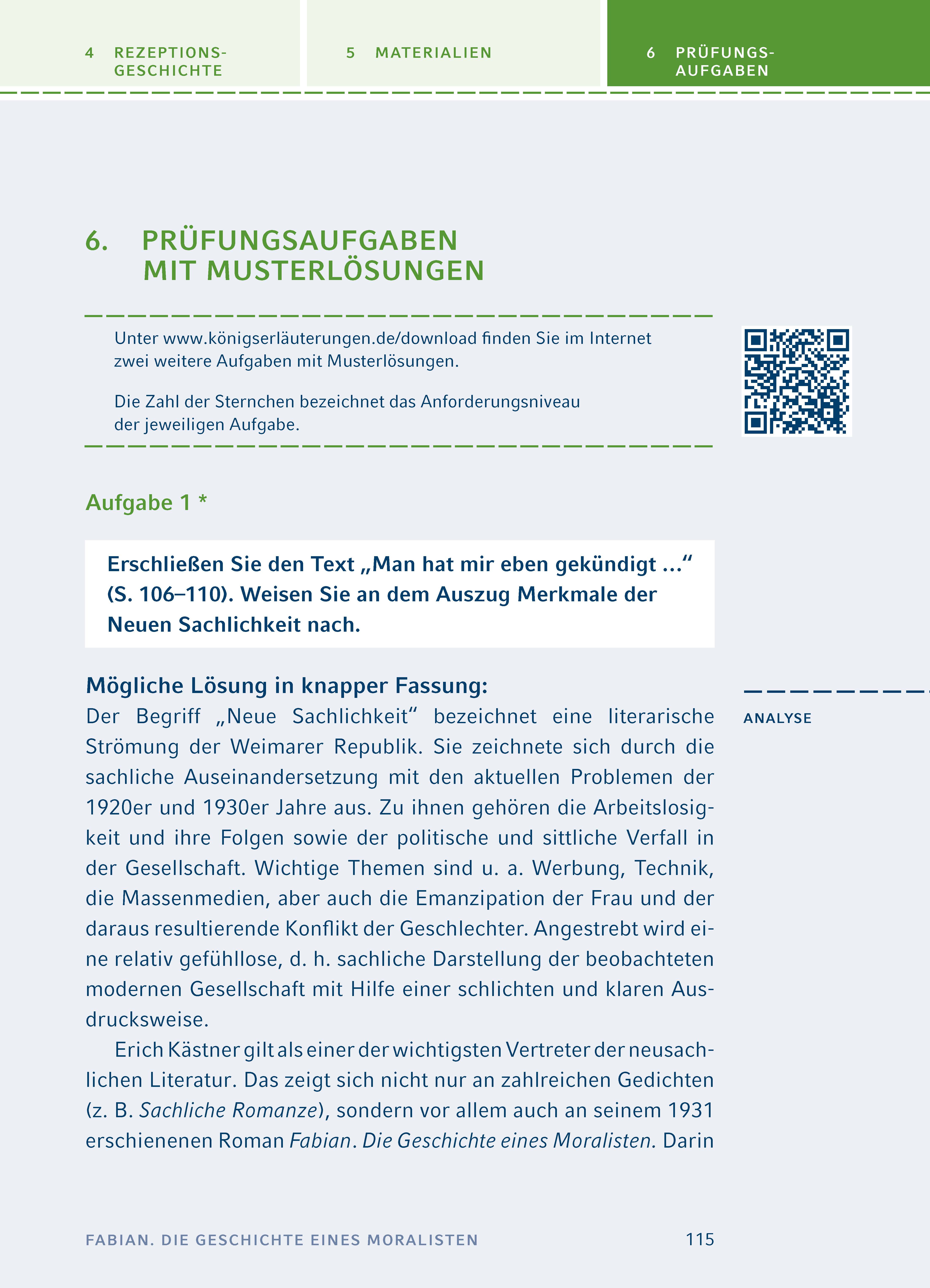 Fabian. Die Geschichte eines Moralisten von Erich Kästner