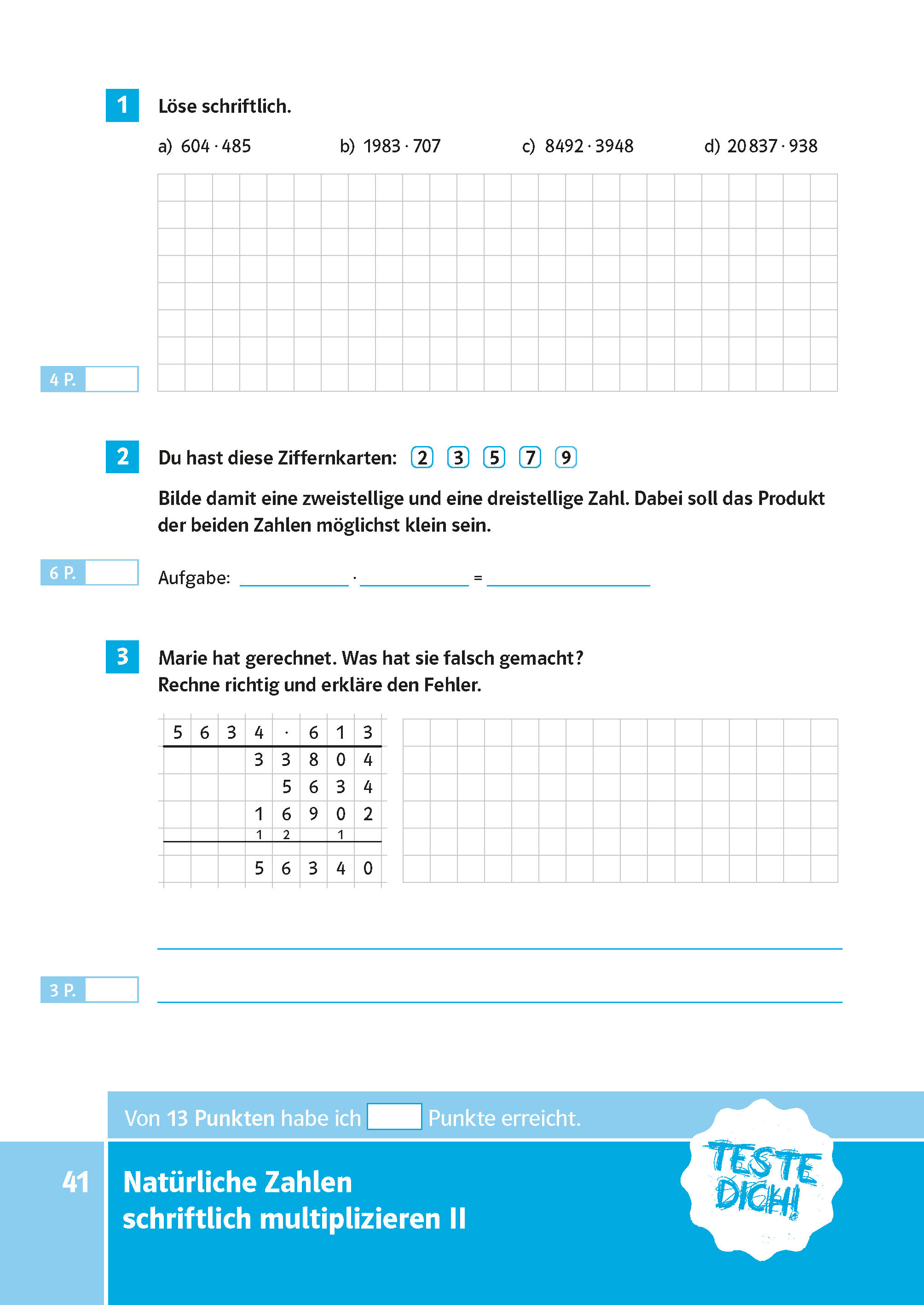 PONS Der große Testblock Mathematik 5./6. Klasse PONS Der große Testblock Mathematik 5./6. Klasse