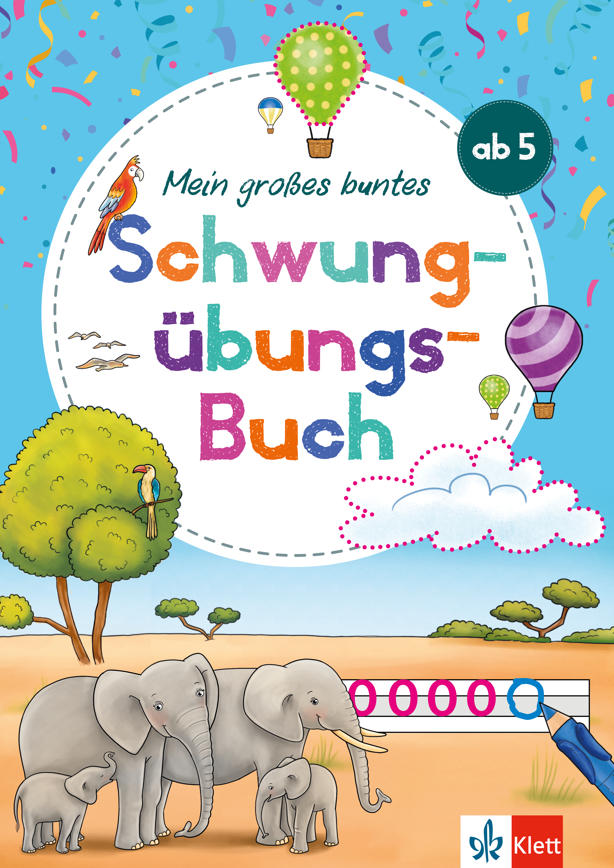 Klett Mein großes buntes Schwungübungs-Buch ab 5 Jahren Klett Mein großes buntes Schwungübungs-Buch ab 5 Jahren