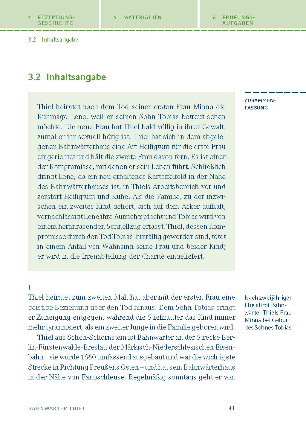 Bahnwärter Thiel von Gerhart Hauptmann