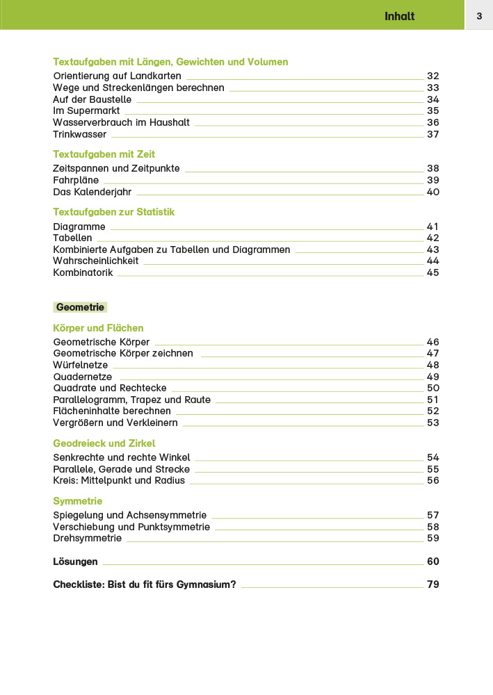 Klett Sicher ins Gymnasium 15-Minuten-Kurztests Mathematik 4. Klasse