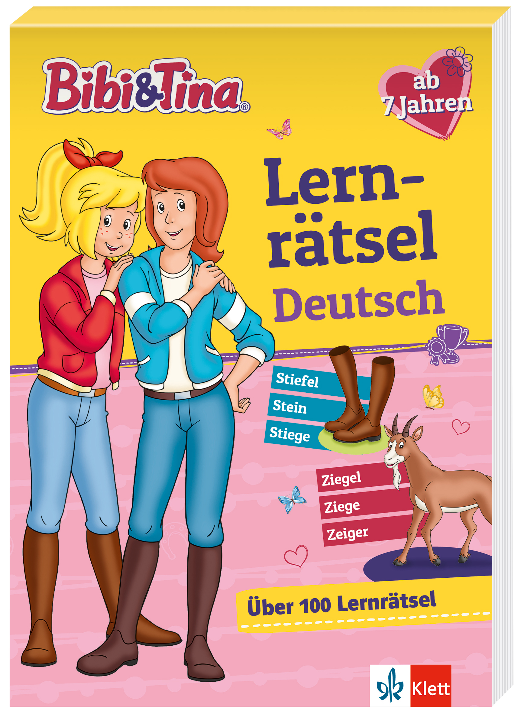 Bibi & Tina: Mein Lernrätsel-Block Deutsch für die 2. Klasse Bibi & Tina: Mein Lernrätsel-Block Deutsch für die 2. Klasse