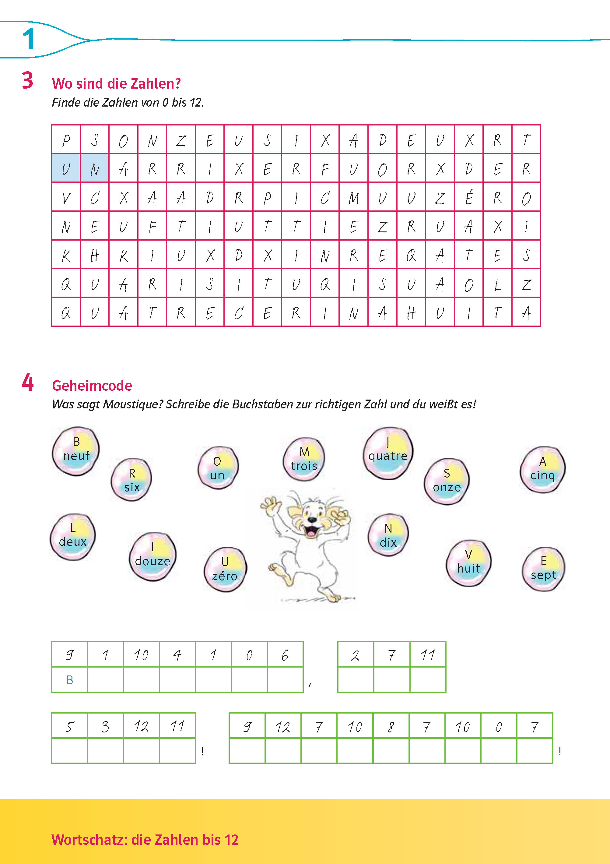 Découvertes 1 Série jaune/Série bleue - Übungsblock zum Schulbuch