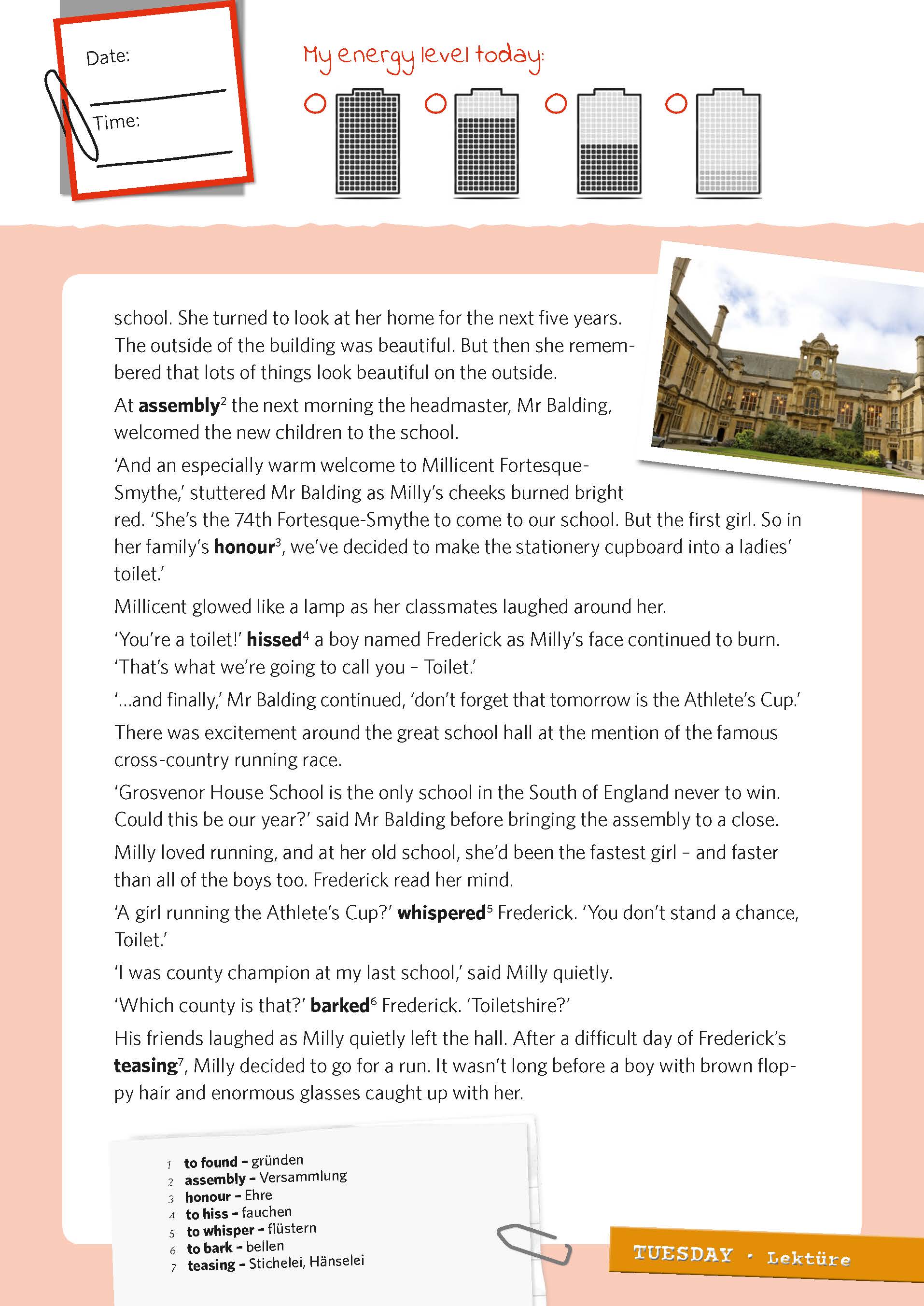 PONS 365 Auszeiten Englisch