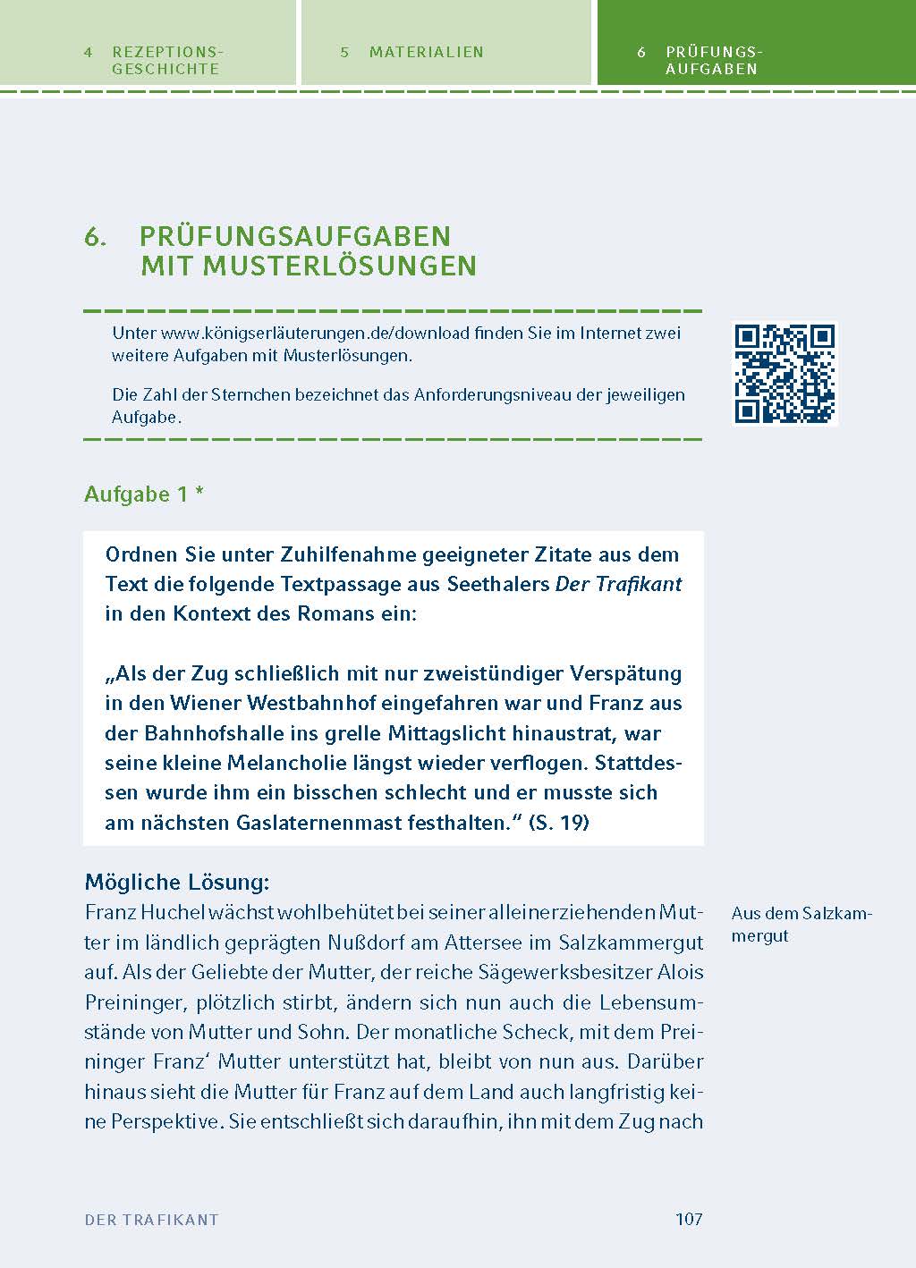 Der Trafikant von Robert Seethaler - Textanalyse und Interpretation