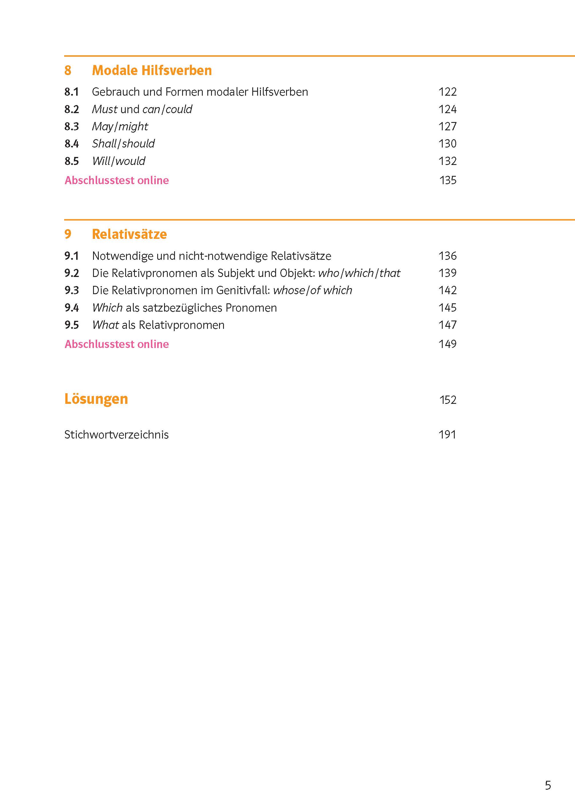 Klett Sicher in Englisch Grammatik 9./10. Klasse Klett Sicher in Englisch Grammatik 9./10. Klasse