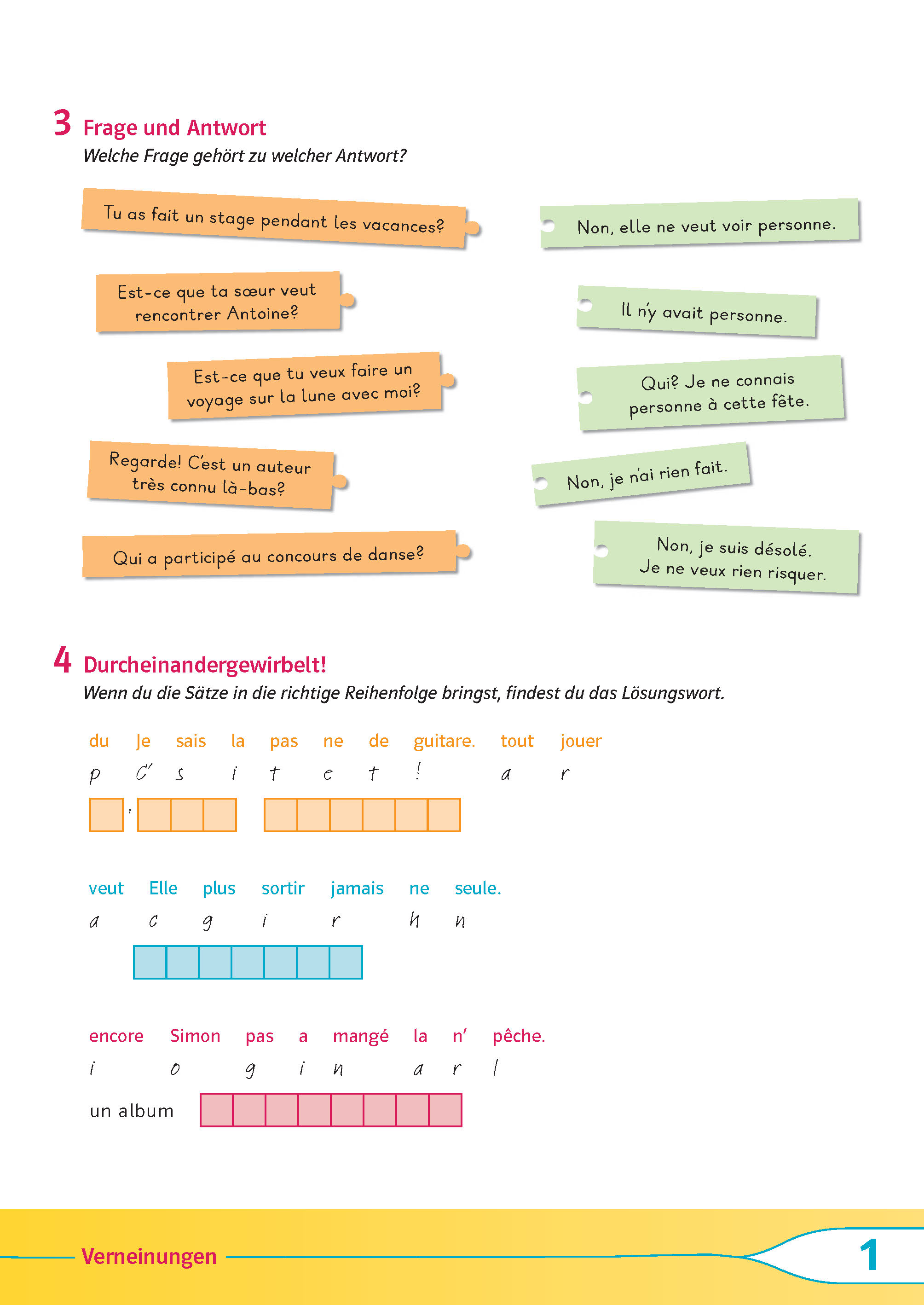 Découvertes 3 Bayern (ab 2017) Übungsblock zum Schulbuch, 3. Lernjahr