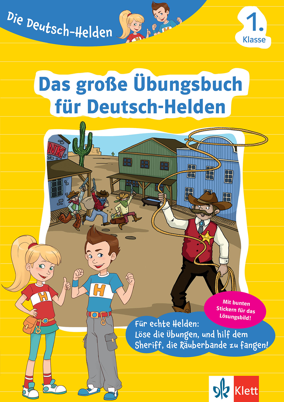 Klett Die Deutsch-Helden: Das große Übungsbuch für Deutsch-Helden 1. Klasse