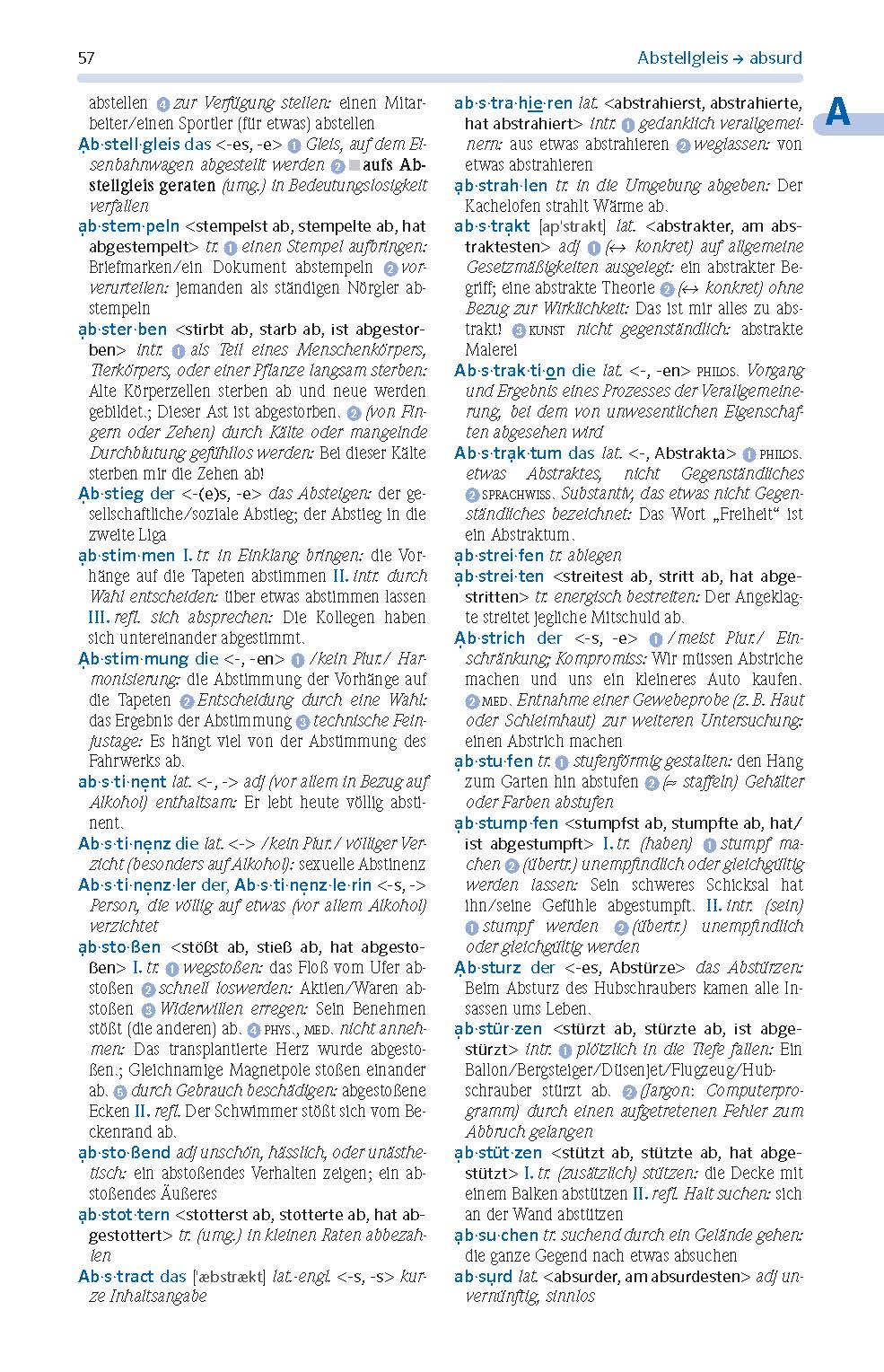 PONS Das große Schulwörterbuch Deutsch