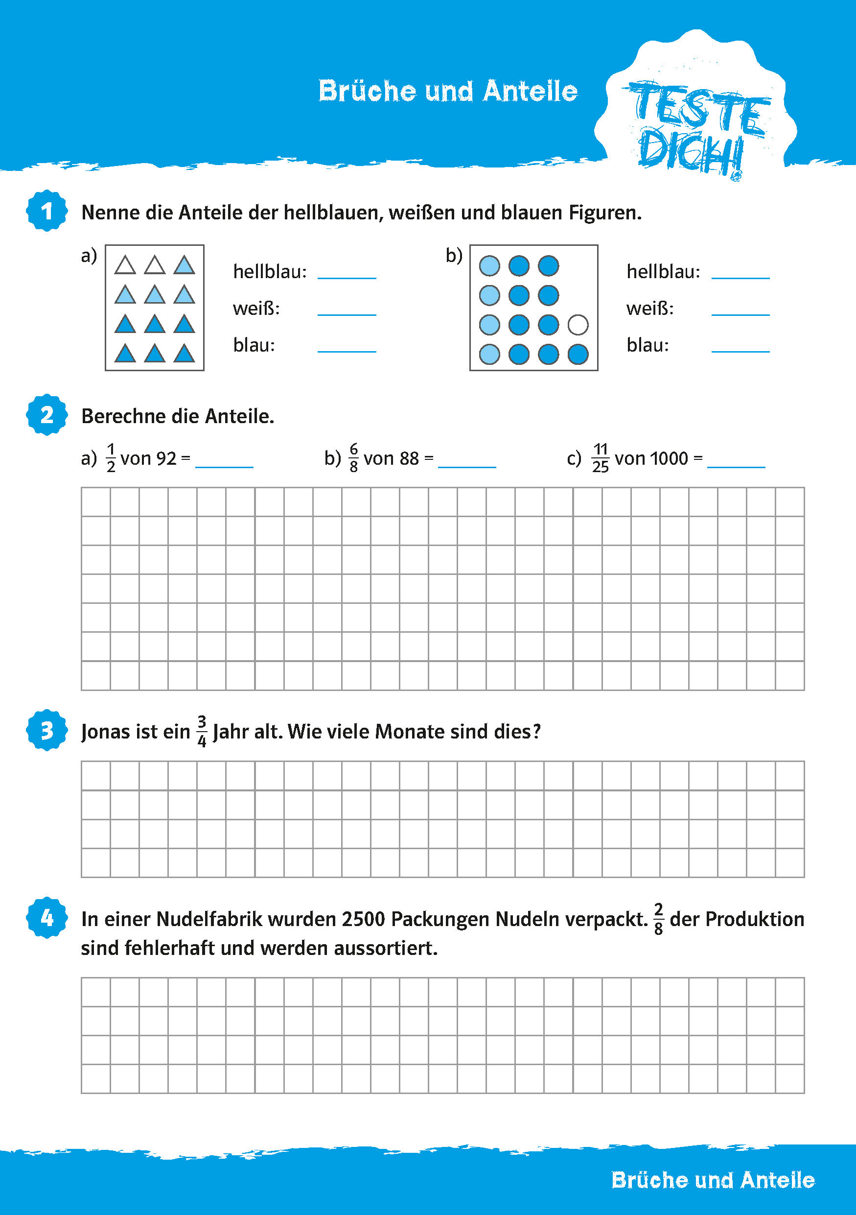 PONS Blitztraining Mathematik 6. Klasse