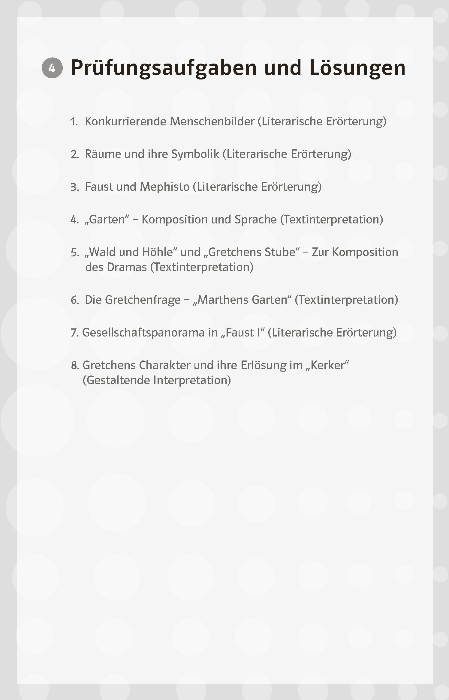 Klett Lektürehilfen Johann Wolfgang Goethe, Faust Der Tragödie Erster Teil