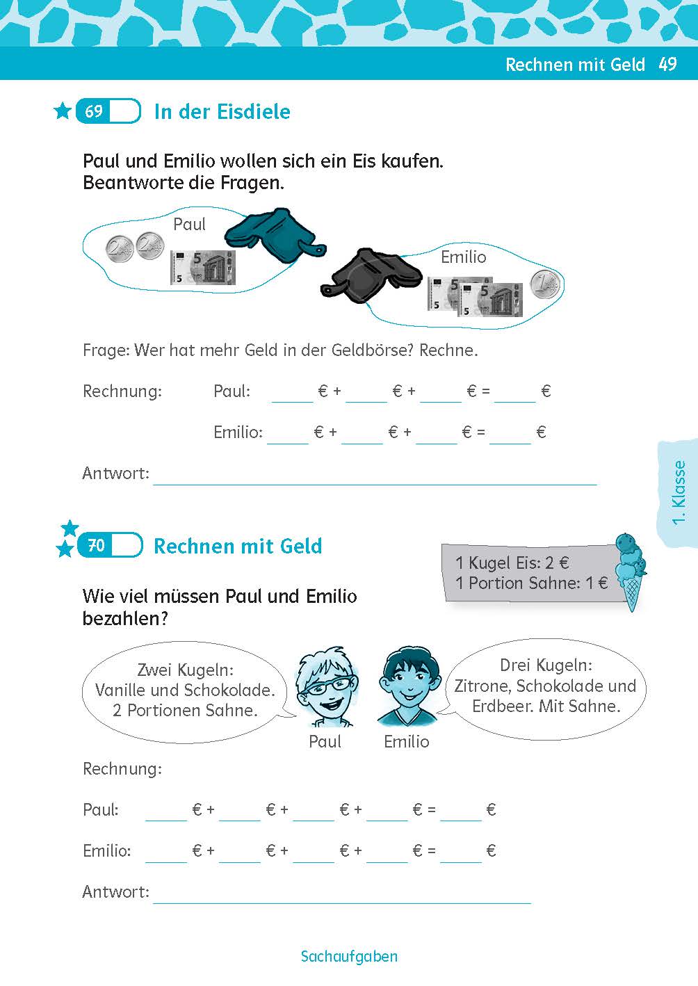 Klett Team Drachenstark: Kurztests Mathe 1./2. Klasse