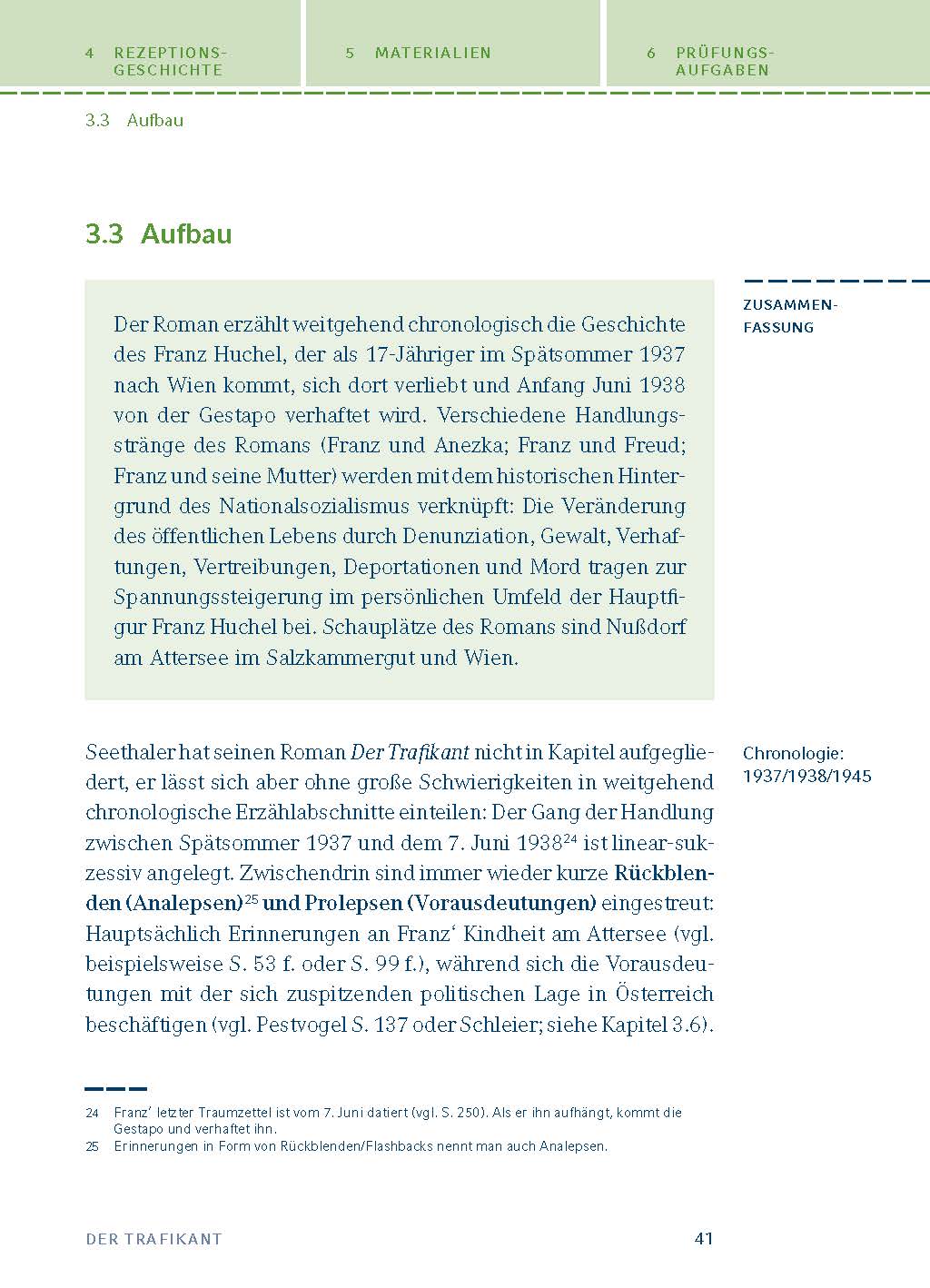 Der Trafikant von Robert Seethaler - Textanalyse und Interpretation