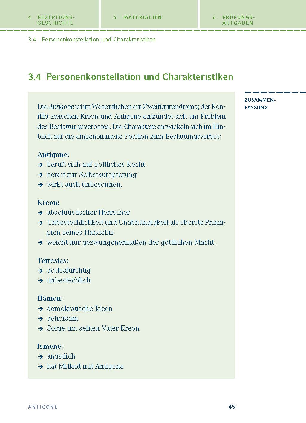 Antigone von Sophokles