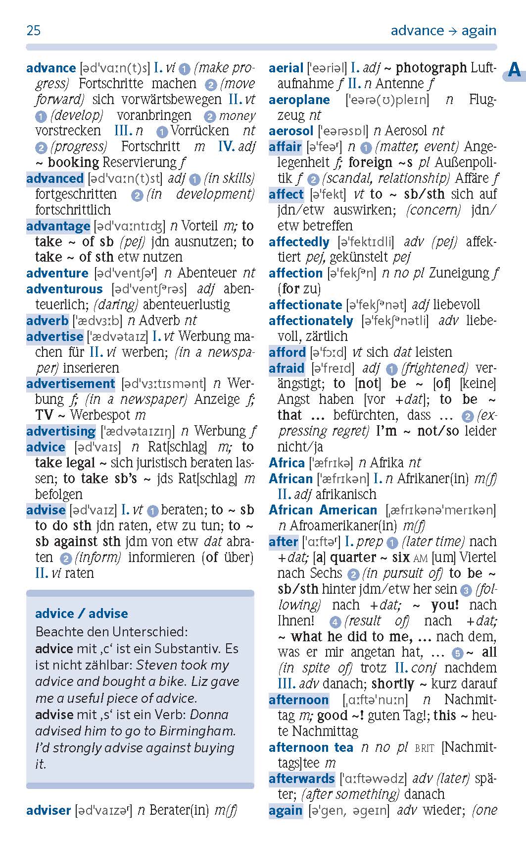PONS Schulwörterbuch Englisch