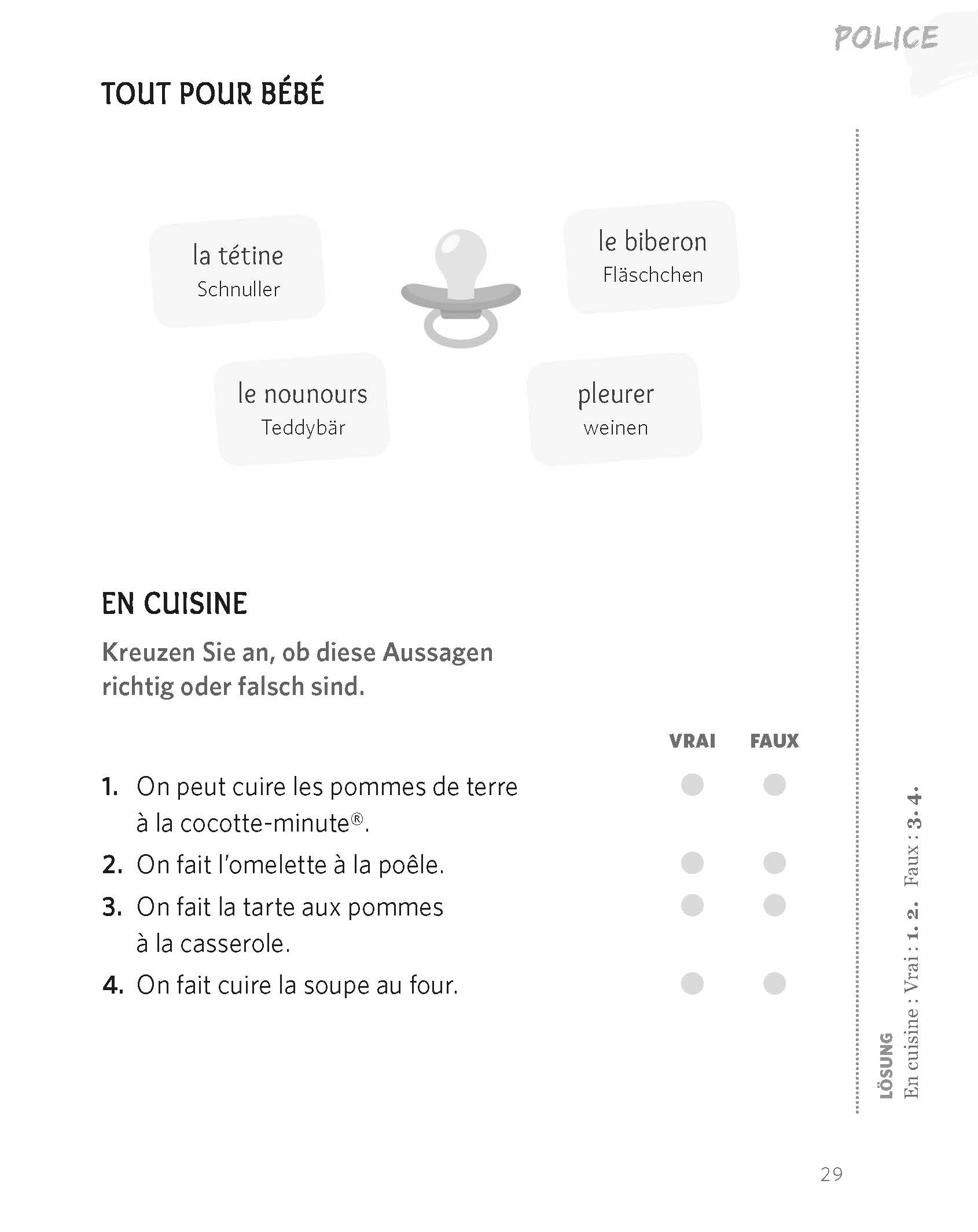 PONS 101 Witze Französisch