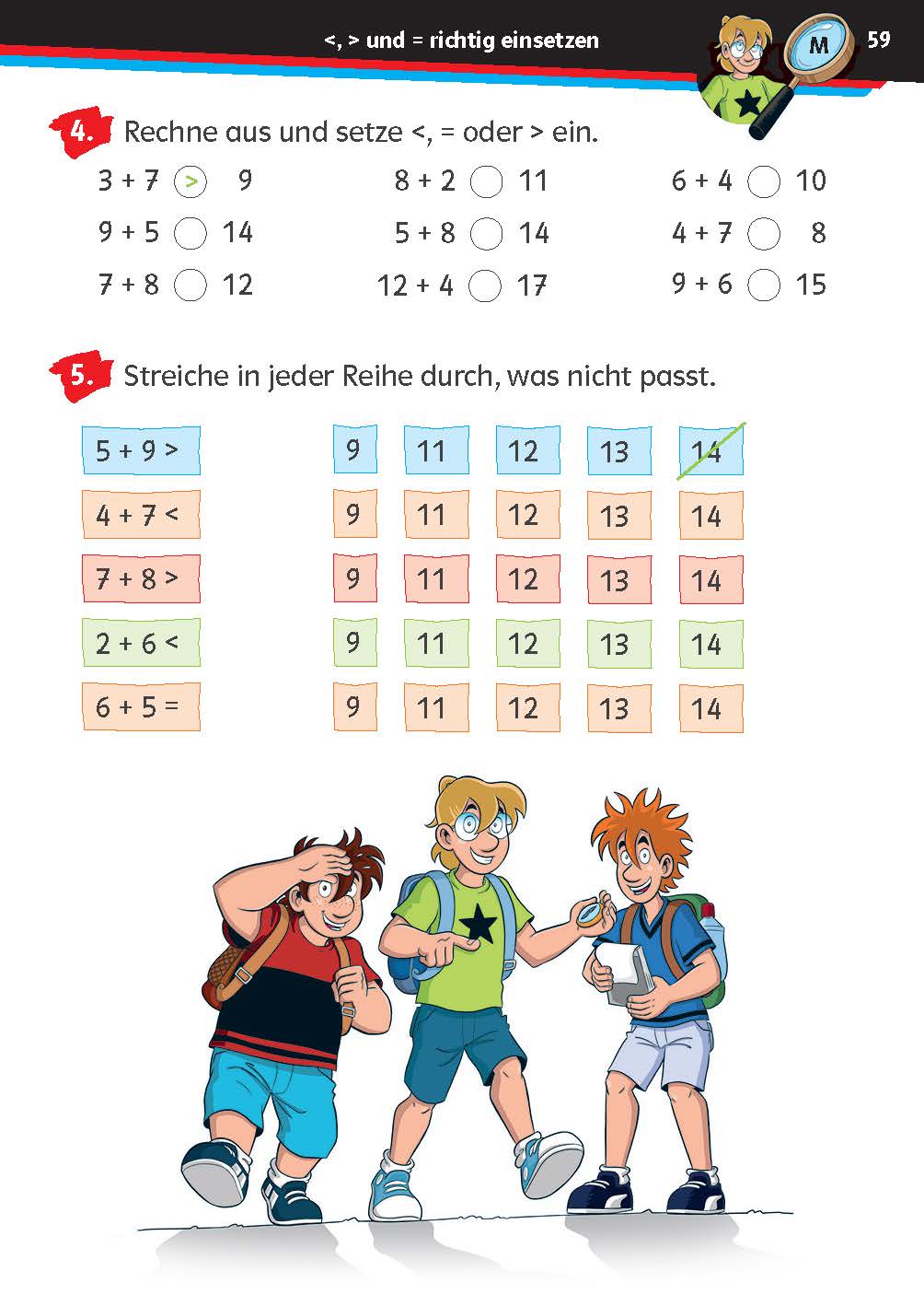 Die drei ??? Kids: Mein Übungsheft Mathe 1. Klasse - Rechnen bis 20