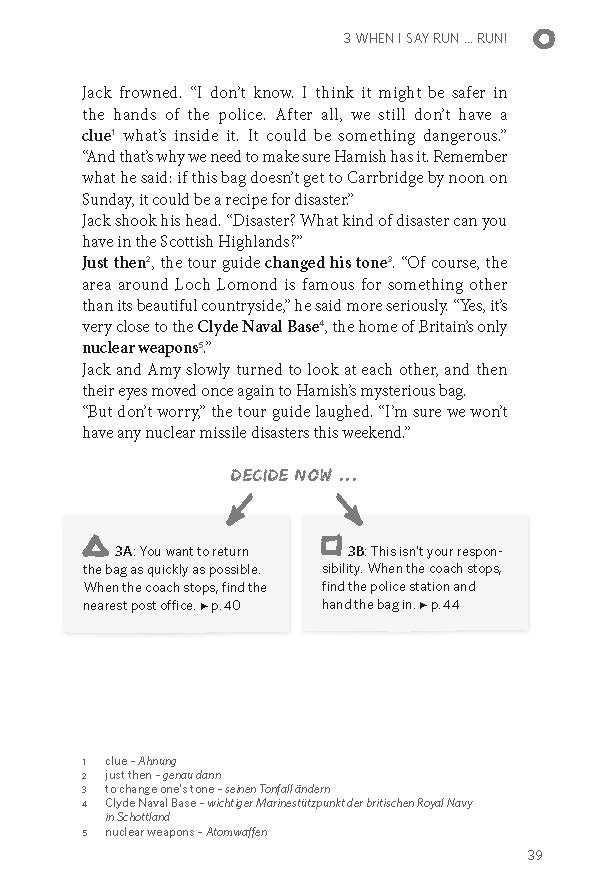 PONS Entscheide selbst … Lektüre Englisch A2-B1 - Highland Adventures