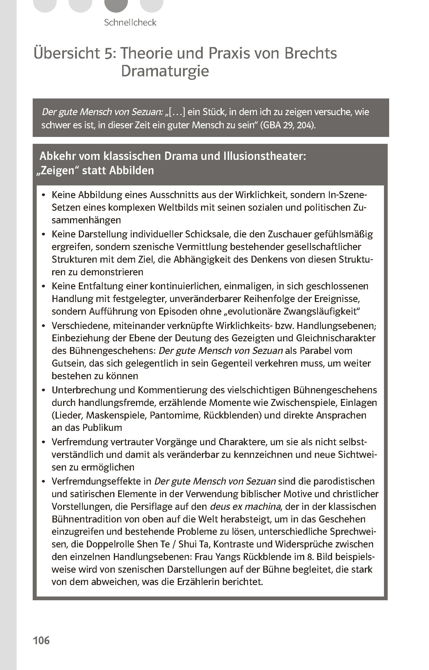 Klett Lektürehilfen Bertolt Brecht, Der gute Mensch von Sezuan Klett Lektürehilfen Bertolt Brecht, Der gute Mensch von Sezuan