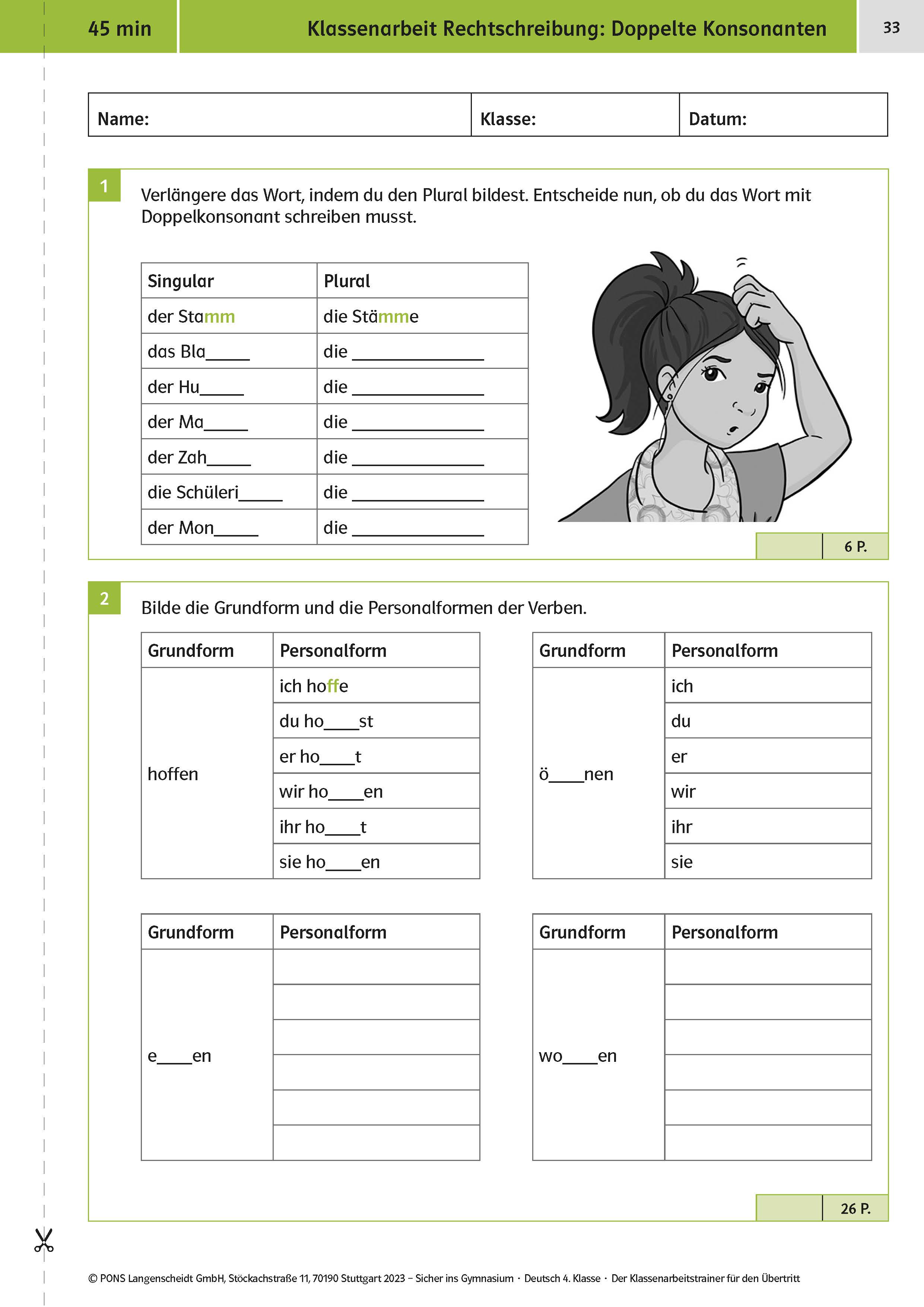 Klett Sicher ins Gymnasium: Klassenarbeitstrainer für den Übertritt Deutsch 4. Klasse Klett Sicher ins Gymnasium: Klassenarbeitstrainer für den Übertritt Deutsch 4. Klasse