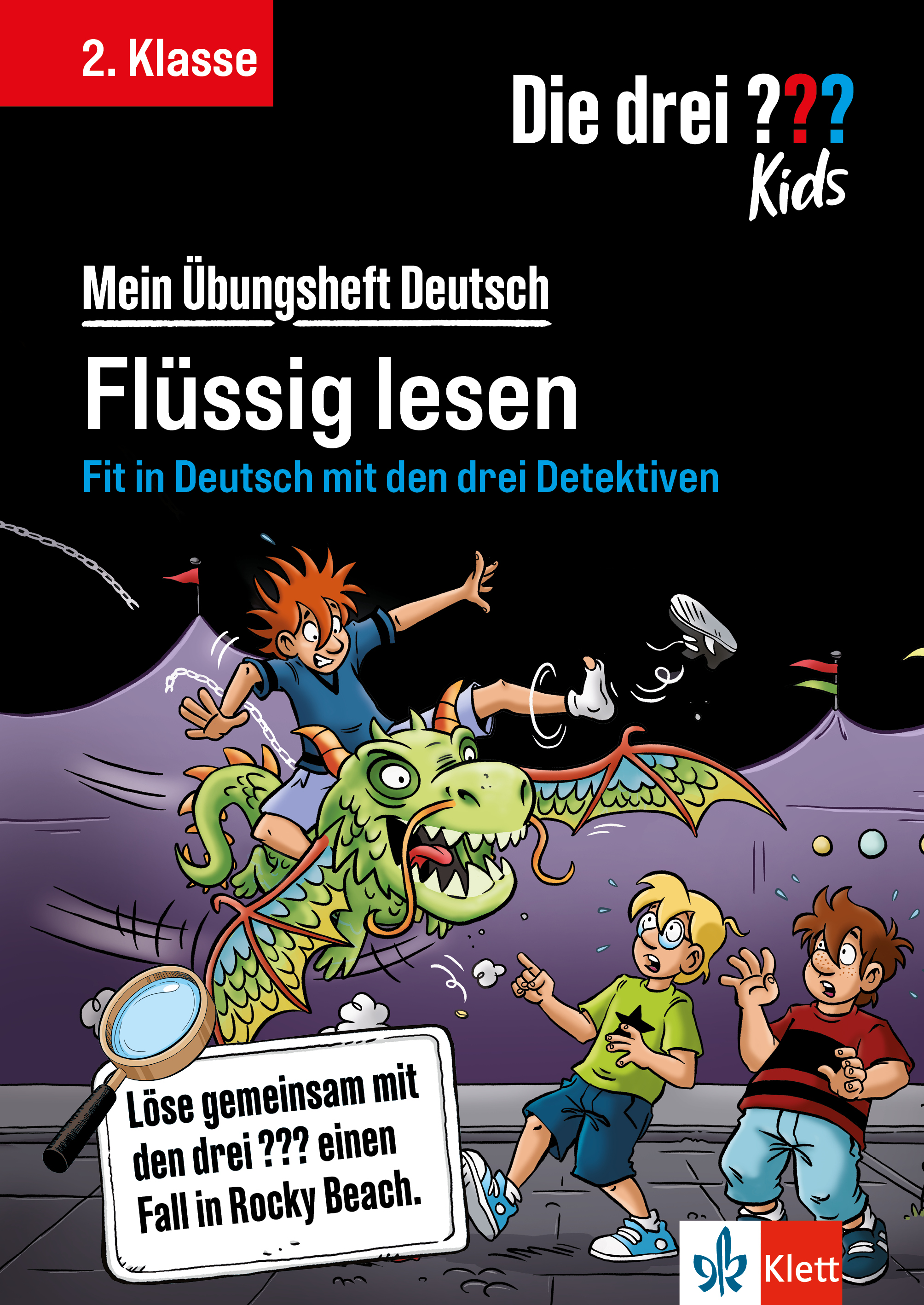 Die drei ??? Kids: Mein Übungsheft Deutsch 2. Klasse - Flüssig lesen