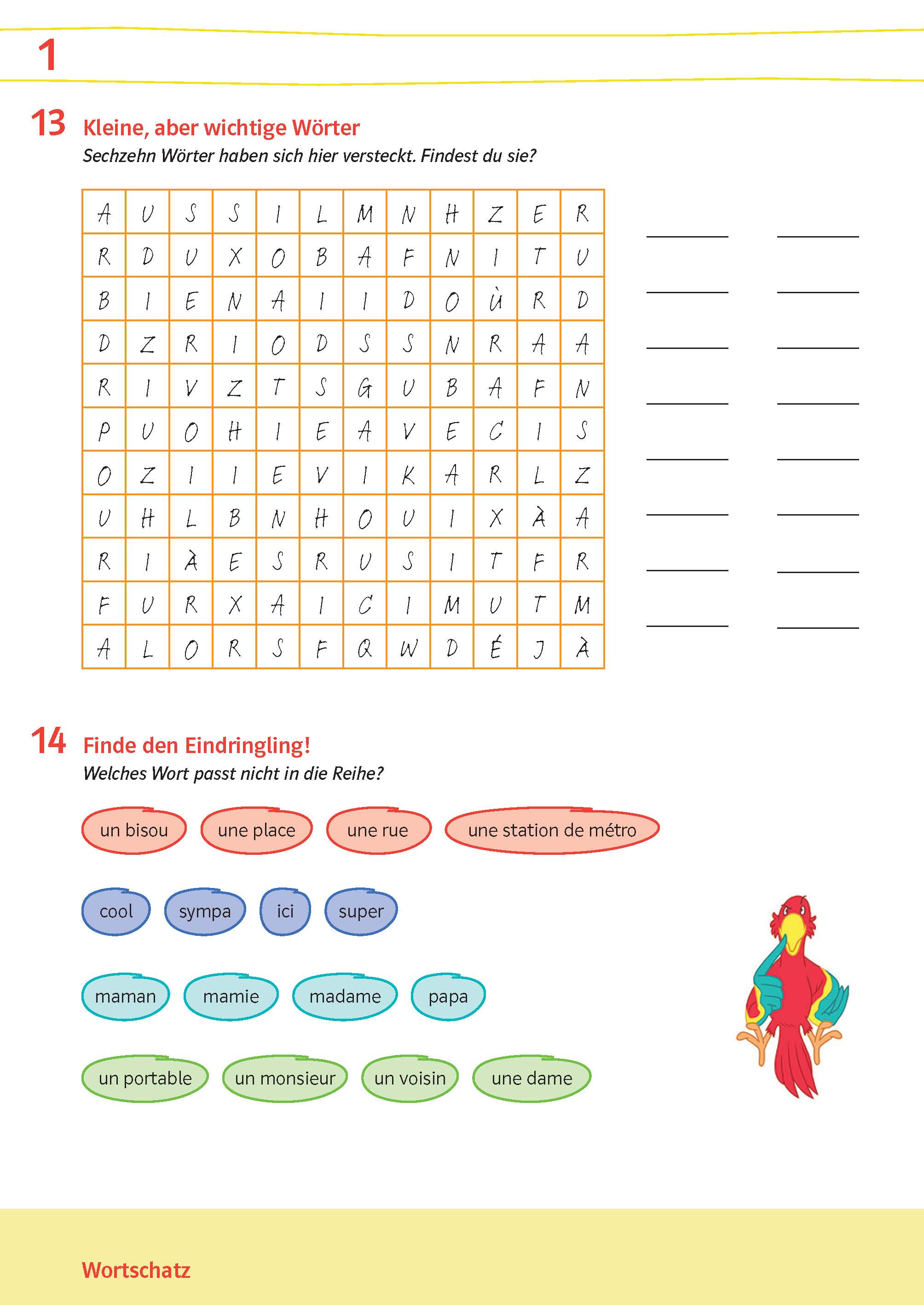 Découvertes 1 (ab 2020) - Übungsblock zum Schulbuch 1. Lernjahr Découvertes 1 (ab 2020) - Übungsblock zum Schulbuch 1. Lernjahr
