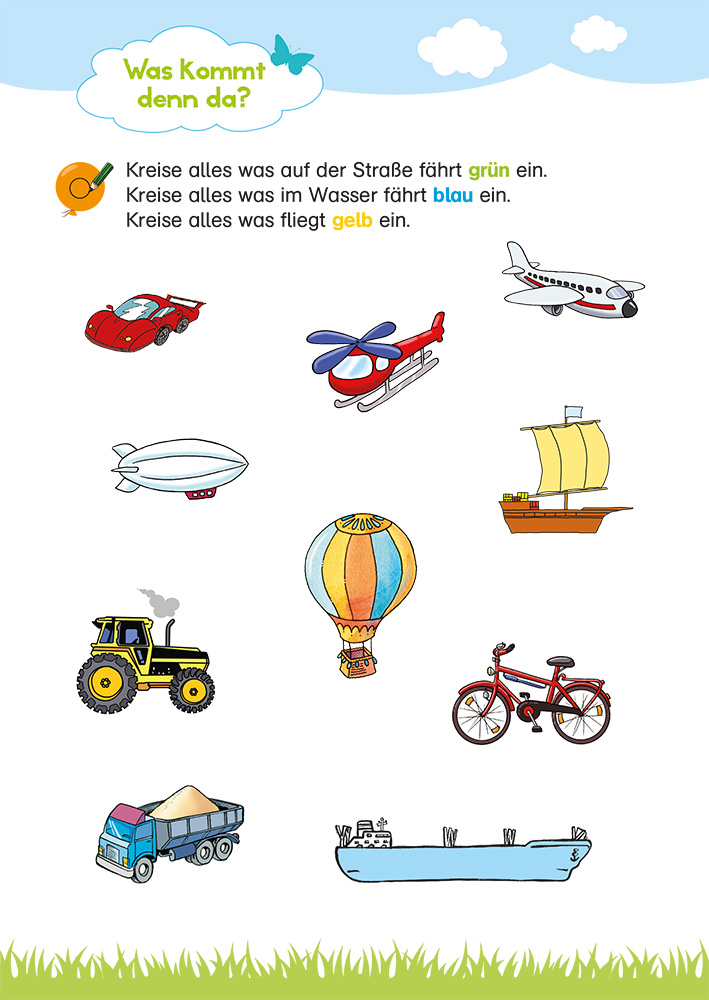 Klett Mein großer bunter Vorschul-Block Klett Mein großer bunter Vorschul-Block