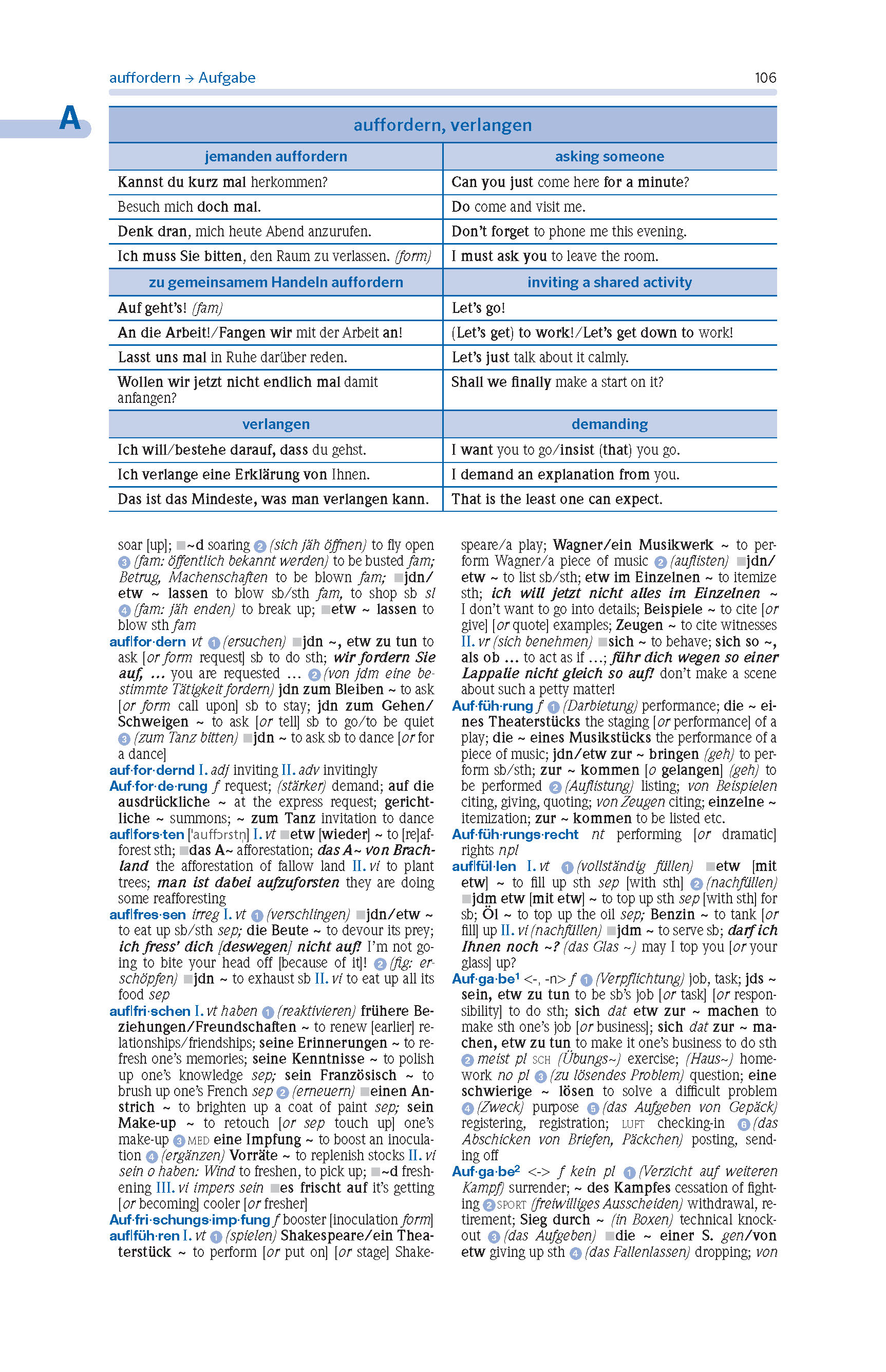 PONS Wörterbuch Schule und Studium Deutsch - Englisch, Band 2